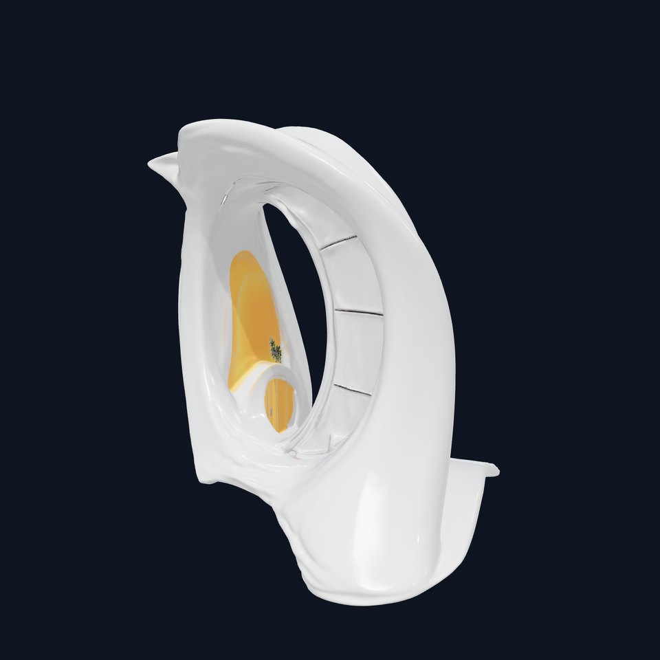 Futuristic Architectural Structure Model Pack